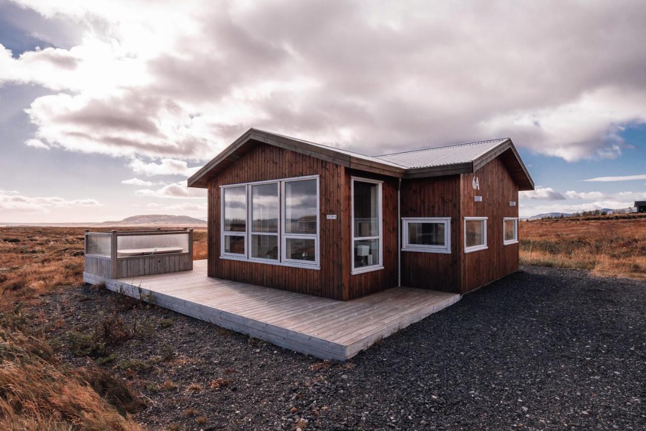 Blue View Cabin 6A With Private Hot Tub Reykholt  Exterior photo